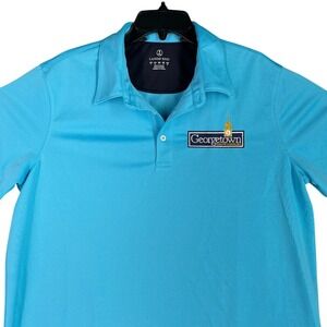 Souvenir Georgetown Carolina Polo Shirt Mens L Lands End Golf Preppy Clocktower‎